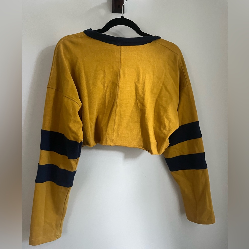 Cropped Varsity Top - image 4